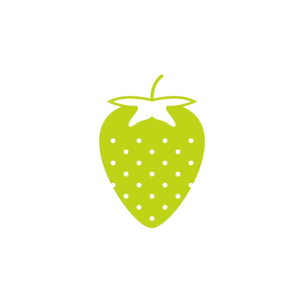Beere, Erdbeere Vektor Symbol Illustration