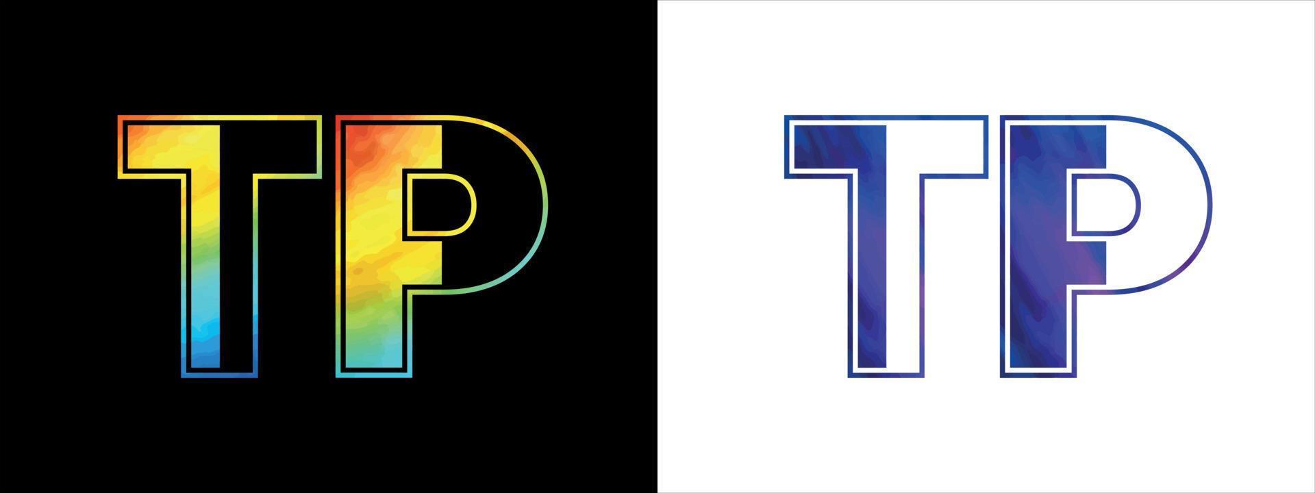 einzigartig tp Brief Logo Symbol Vektor Vorlage. Prämie stilvoll Alphabet Logo Design zum korporativ Geschäft