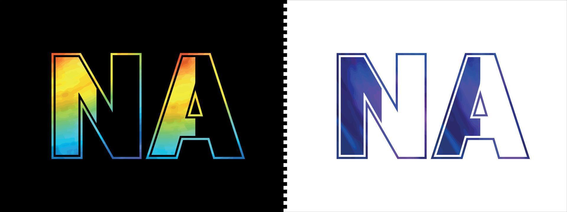 Initiale Brief n / a Logo Symbol Vektor Design Vorlage. Prämie luxuriös Logo zum korporativ Geschäft Identität
