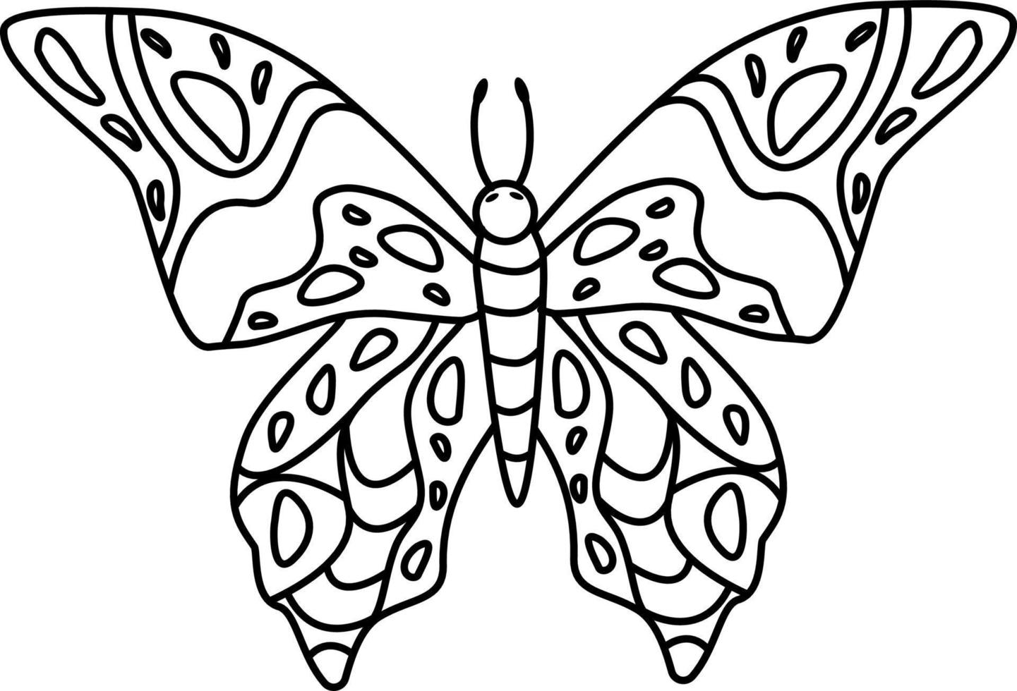 Grafik Schmetterling Symbol. schwarz und Weiß Schmetterling. Schmetterling Tätowierungen sind isoliert auf ein Weiß Hintergrund. Vektor