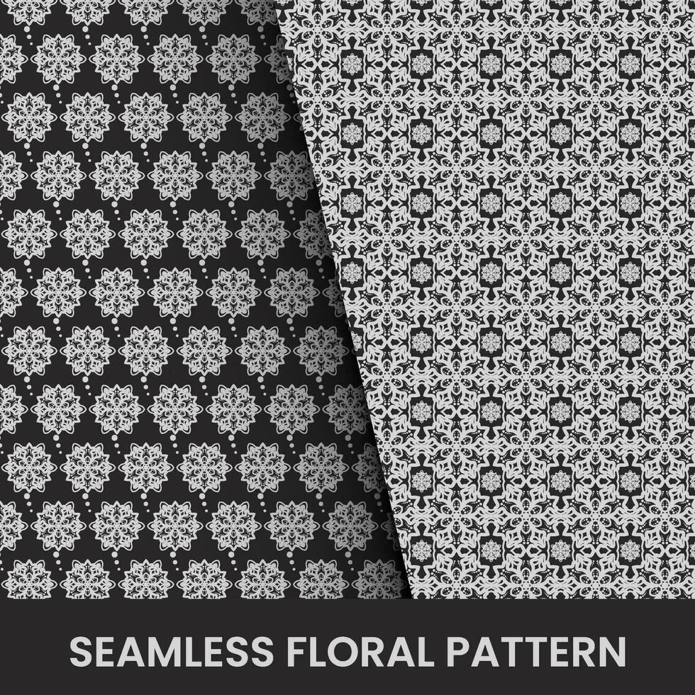 Vektor Blumen- Muster Hintergrund Design bündeln