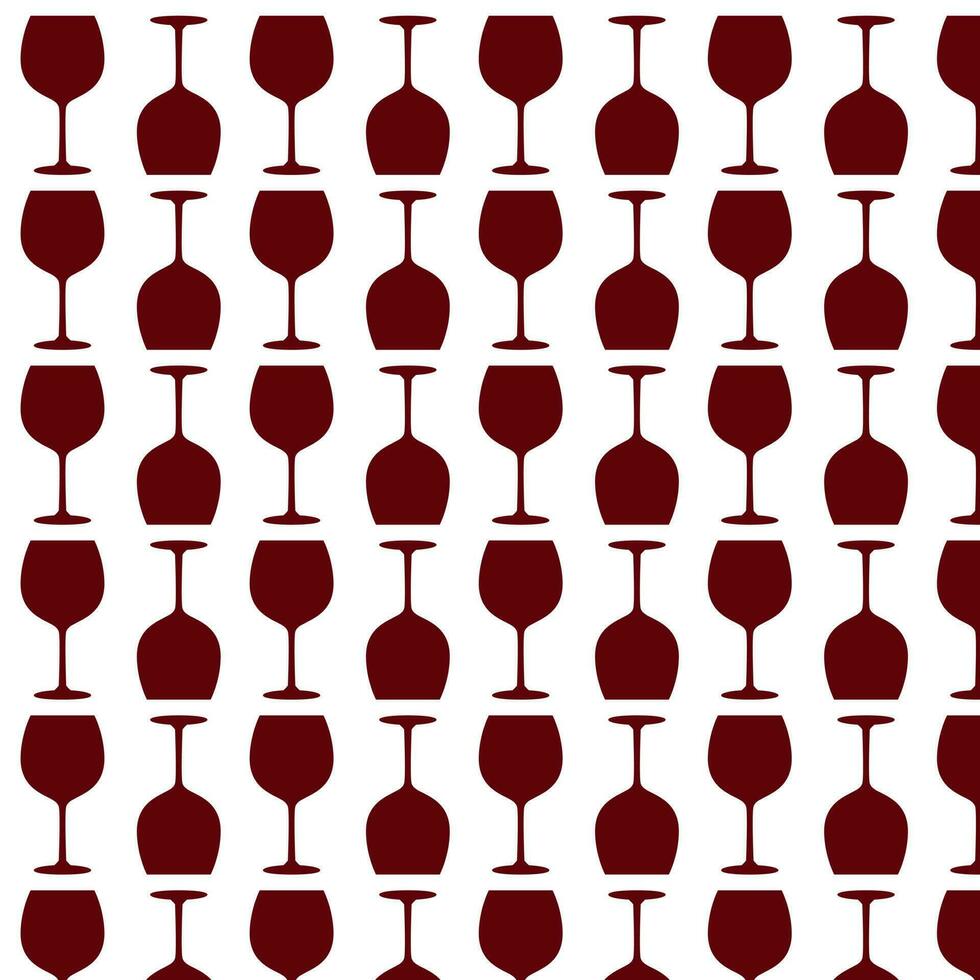 National Wein Tag. 25 dürfen. Silhouette Wein Glas nahtlos Muster. können Sein benutzt wie Einladung Banner zum Wein Party oder wie Speisekarte Startseite zum Wein Bar, Logo. Vektor Illustration