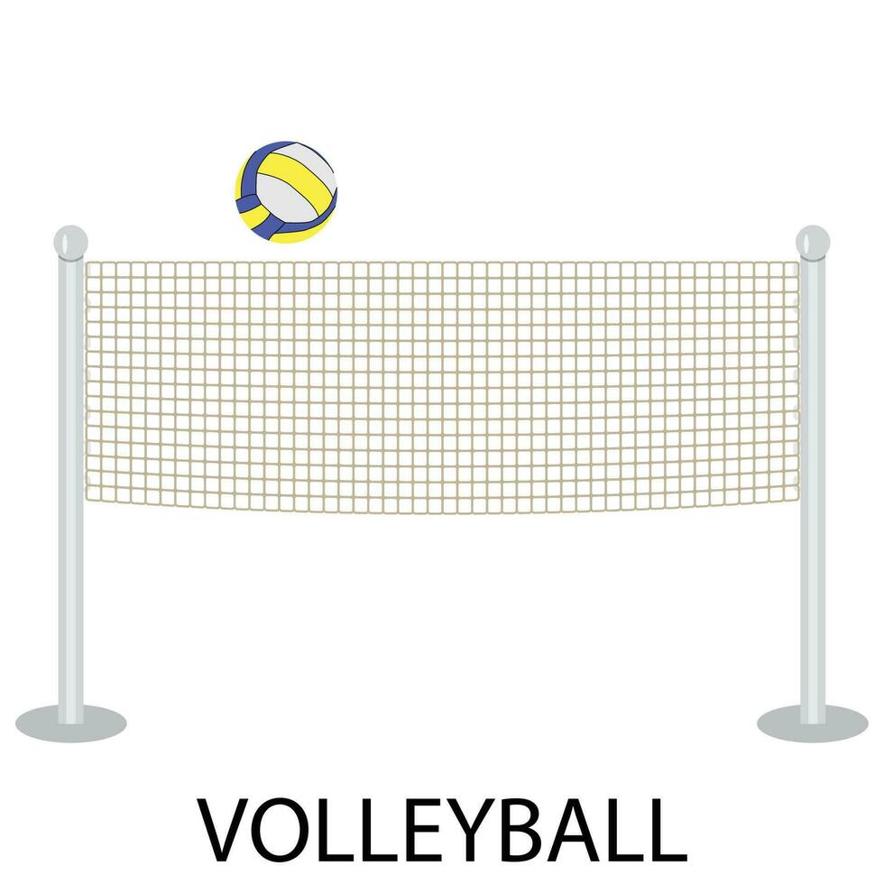 volleyboll sport ikon vektor