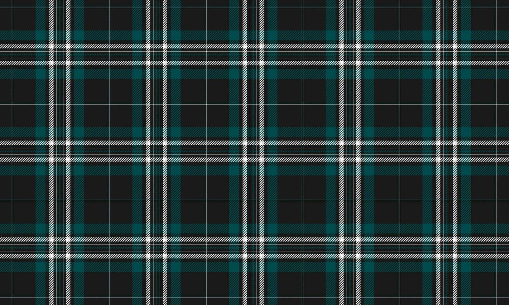 flanell skjorta bakgrund svart, blå, och vit tartan pläd sömlös mönster. tartan, pläd, mönster, vektor, bakgrund, kolla upp, fyrkant vektor