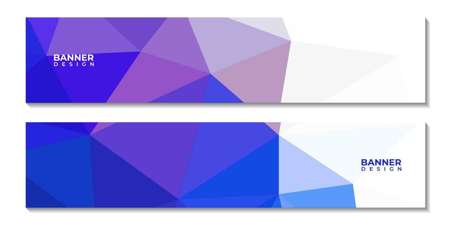 uppsättning av abstrakt kreativ banderoller med färgrik bakgrund vektor illustration