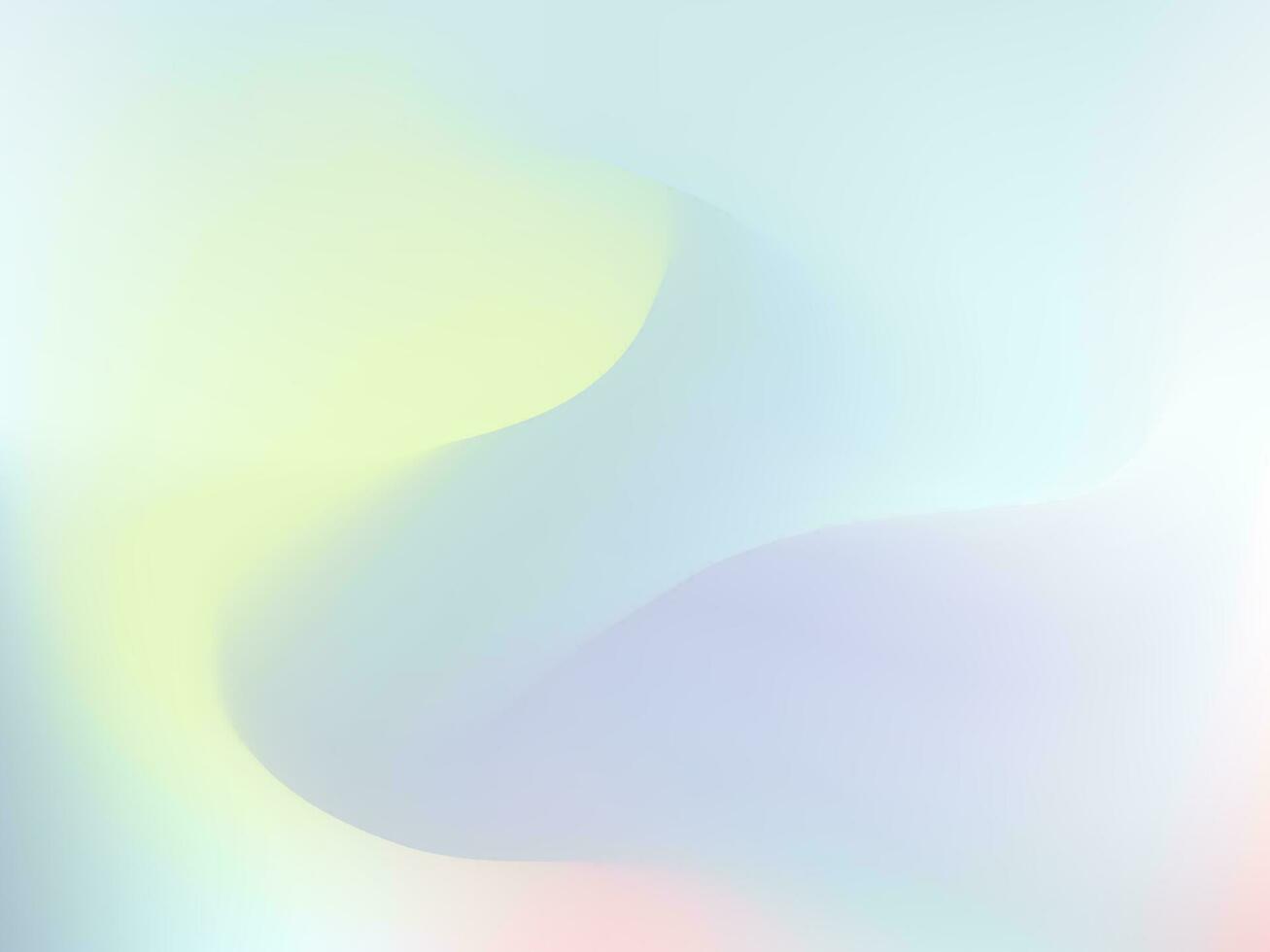 holographisch Flüssigkeit Gradient Hintergrund, abstrakt Pastell- Hintergrund vektor