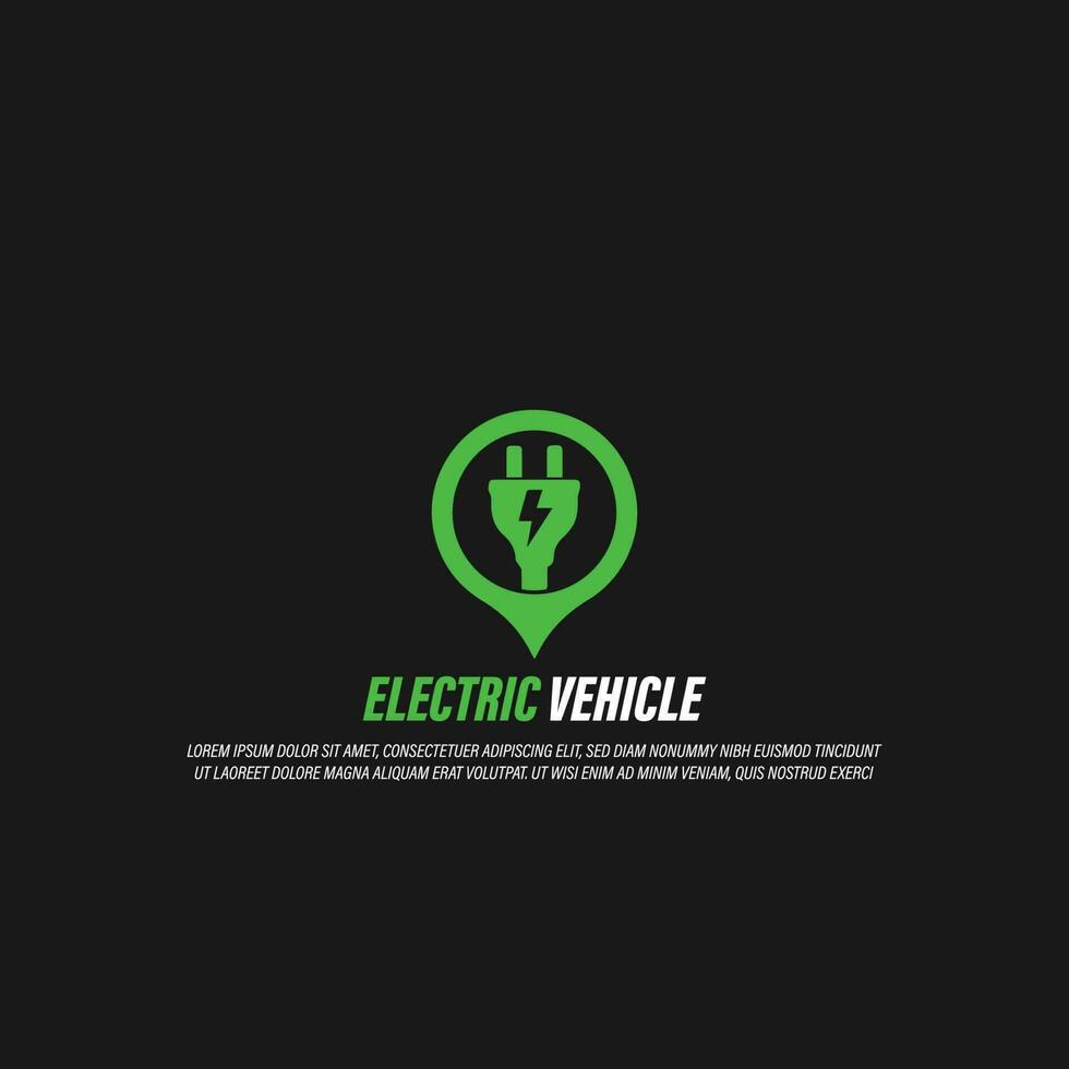 ev Symbol Logo Vektor