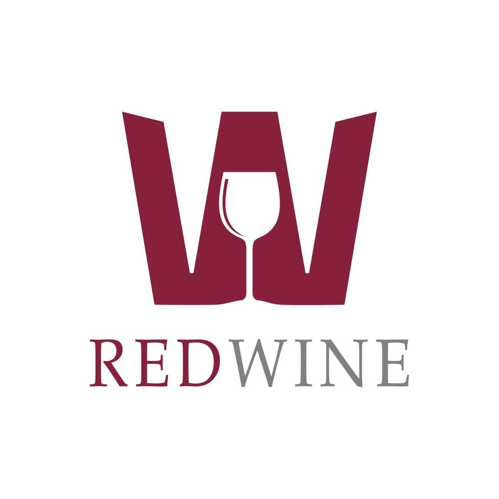 vin vektor logotyp