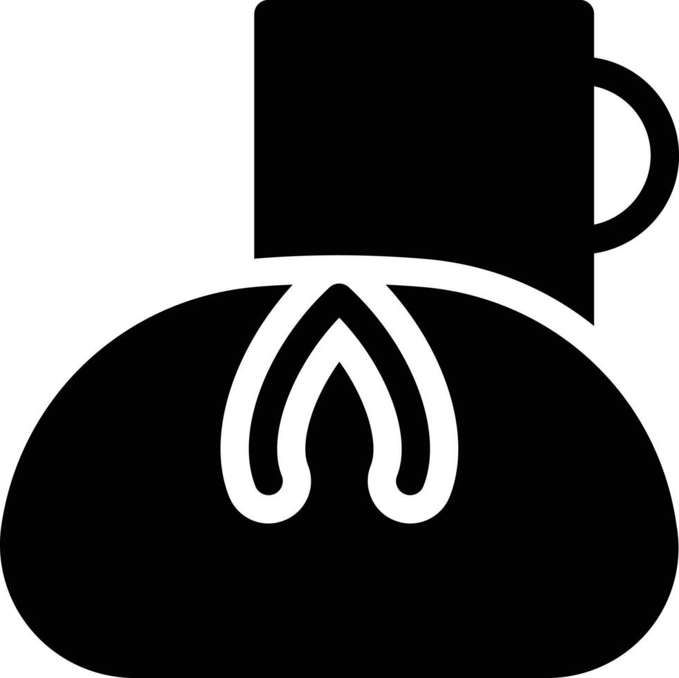 kaffeevektorillustration auf einem hintergrund. hochwertige symbole. vektorikonen für konzept und grafikdesign. vektor