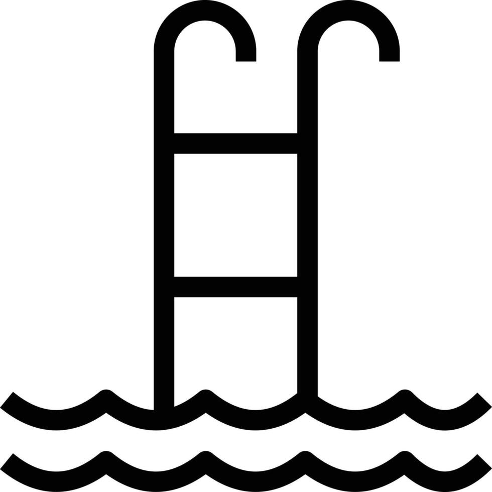 pool vektor illustration på en bakgrund. premium kvalitet symbols.vector ikoner för koncept och grafisk design.