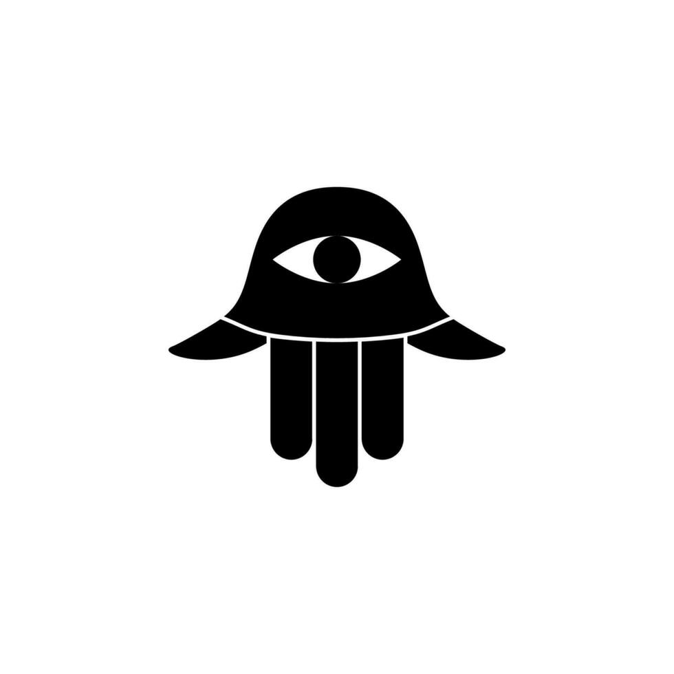 hamesh Hand Vektor Symbol Illustration