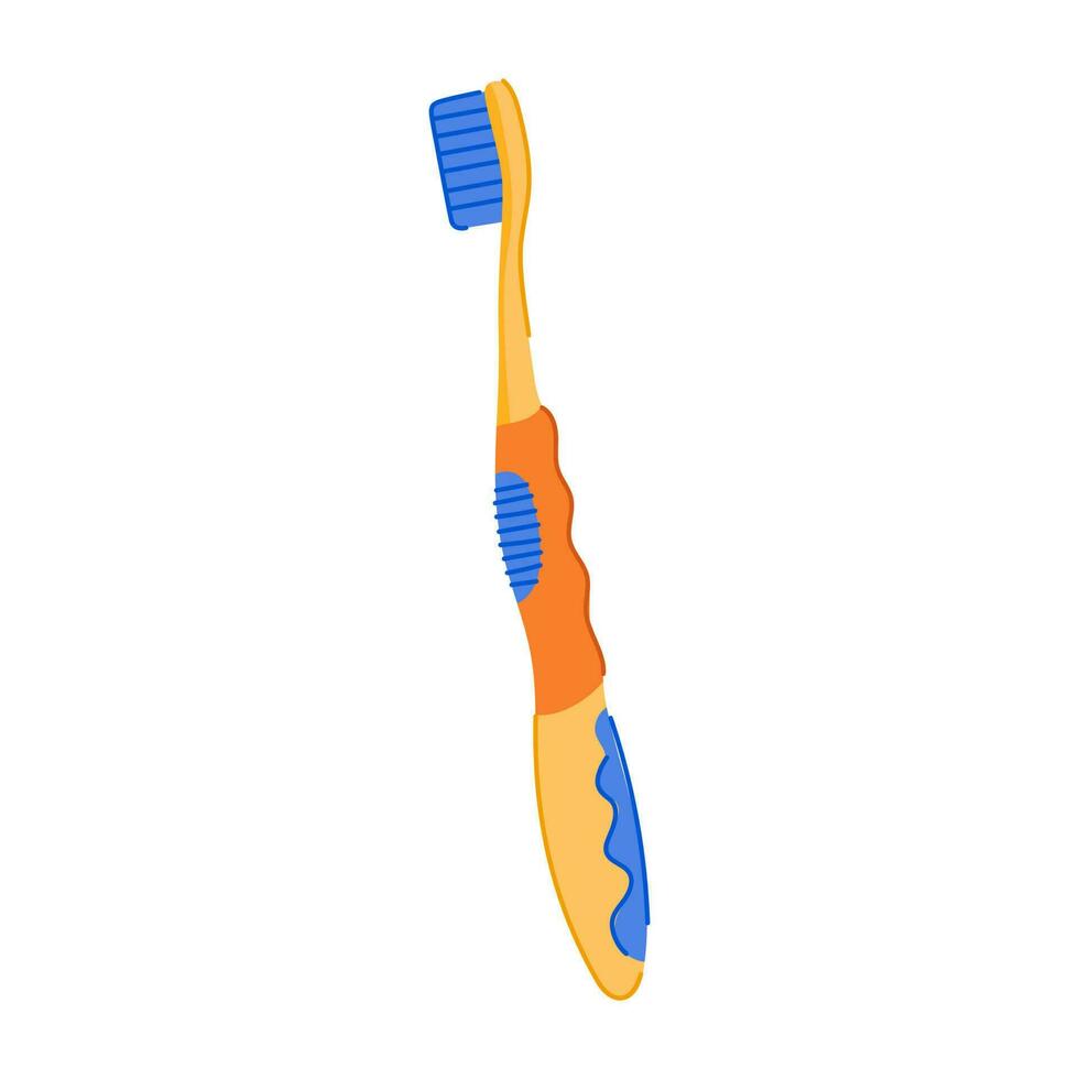tänder tandborste dental tecknad serie vektor illustration