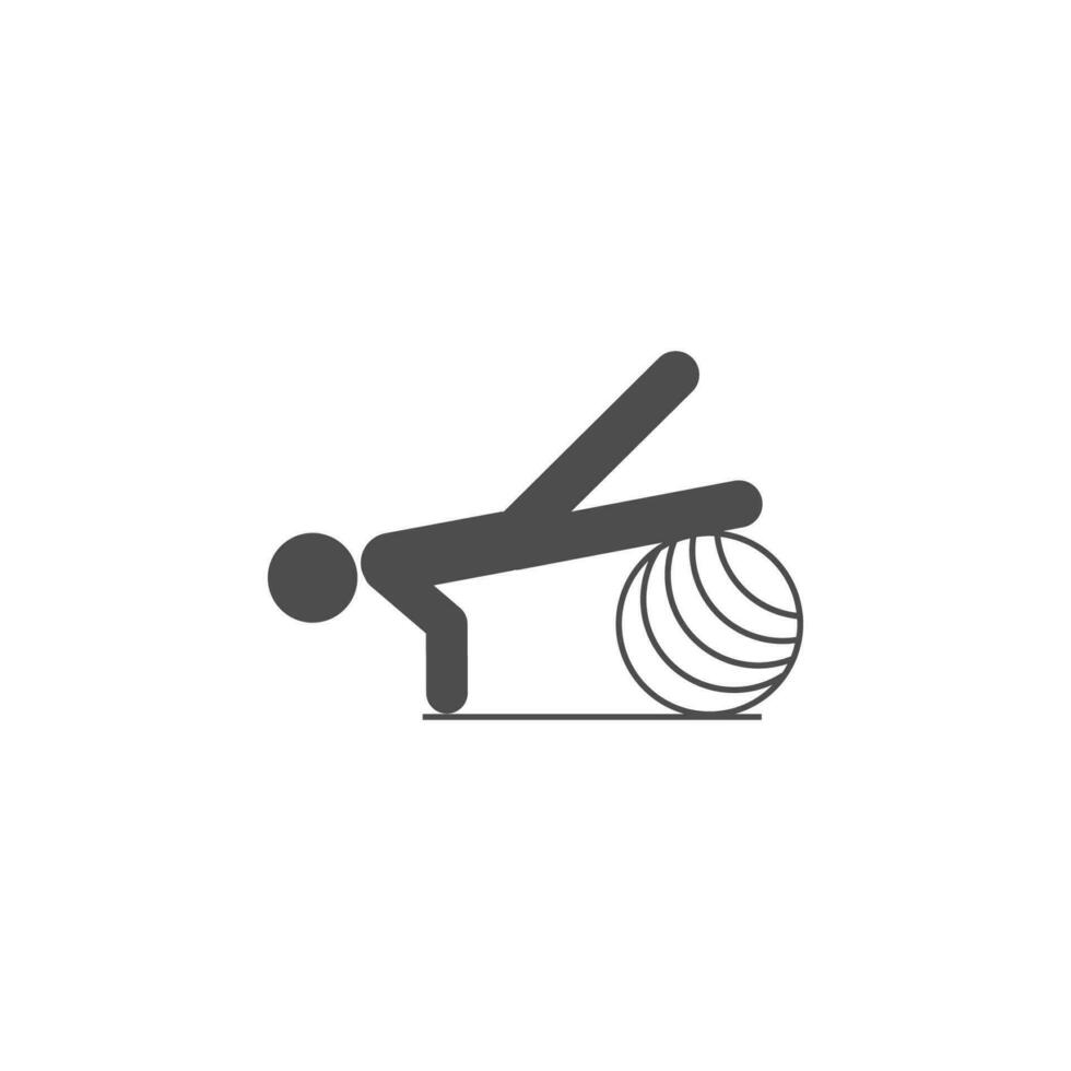 Bar Übung Vektor Symbol Illustration