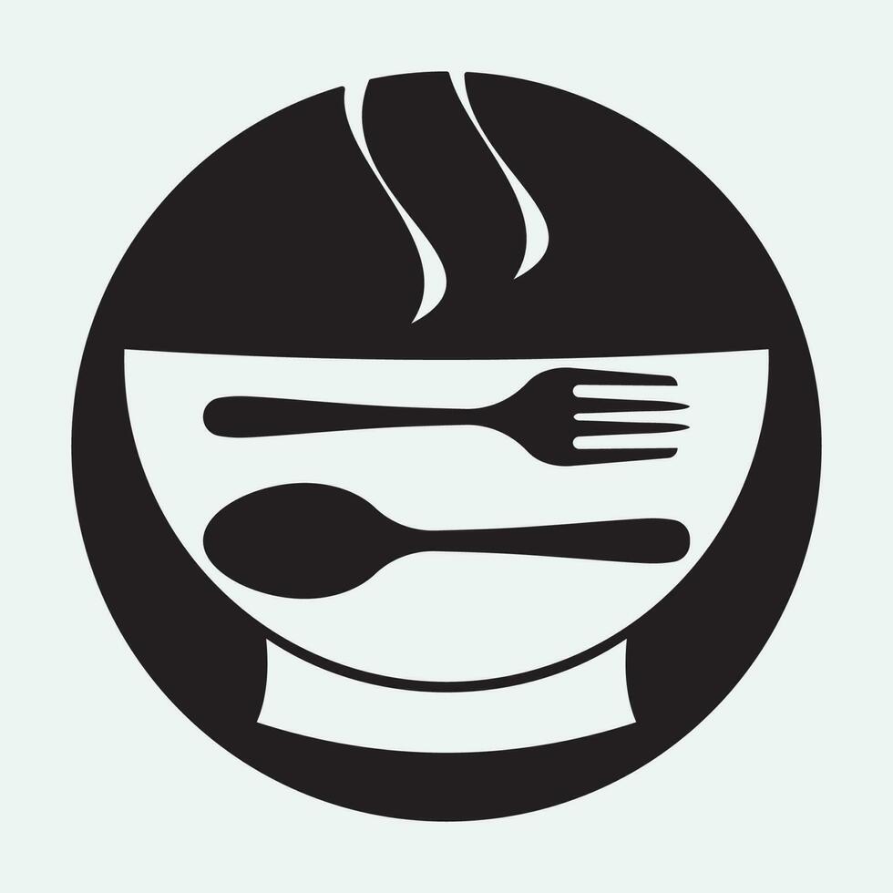 matlagning ikon logotyp kreativ vektor