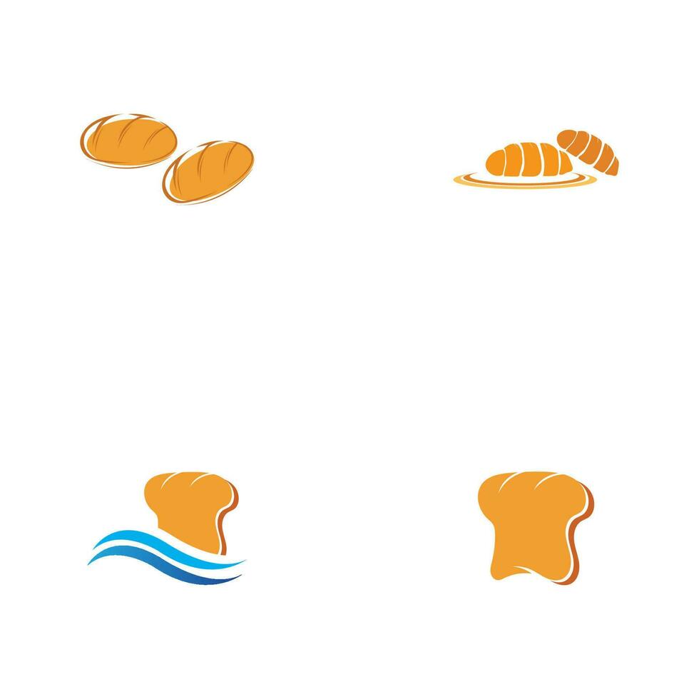 bröd logotyp bilder illustration design vektor