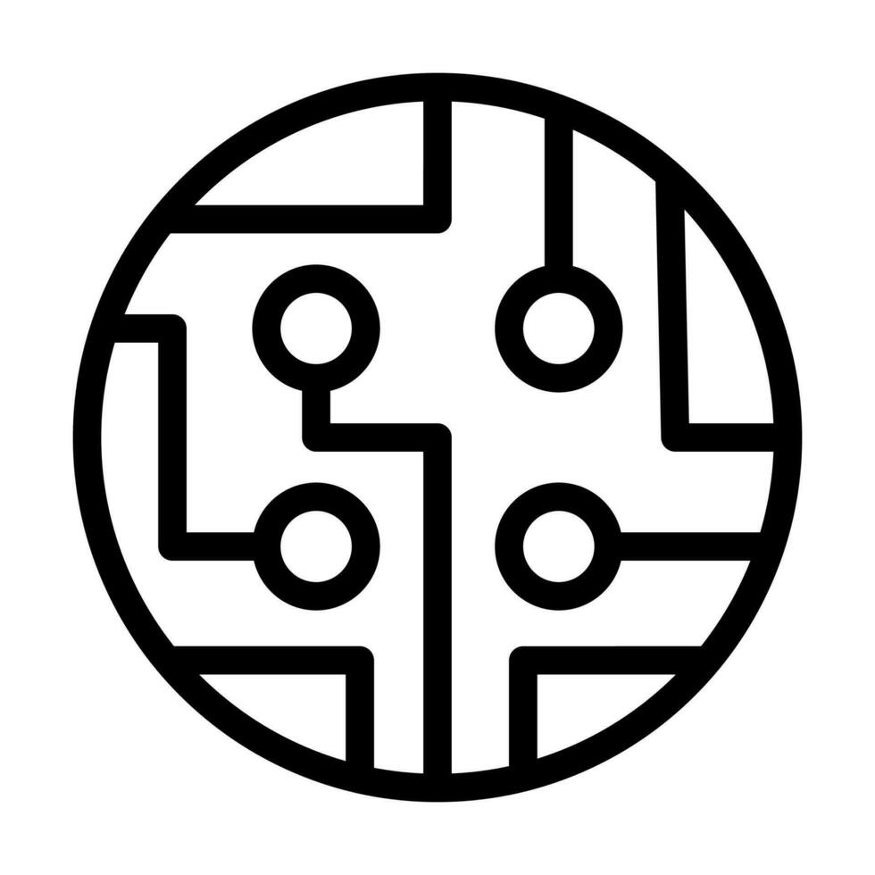 Schaltkreis Planke, Technologie Vektor Symbol. zum Ihre Webseite Design, Logo, Anwendung, ui. Vektor Illustration