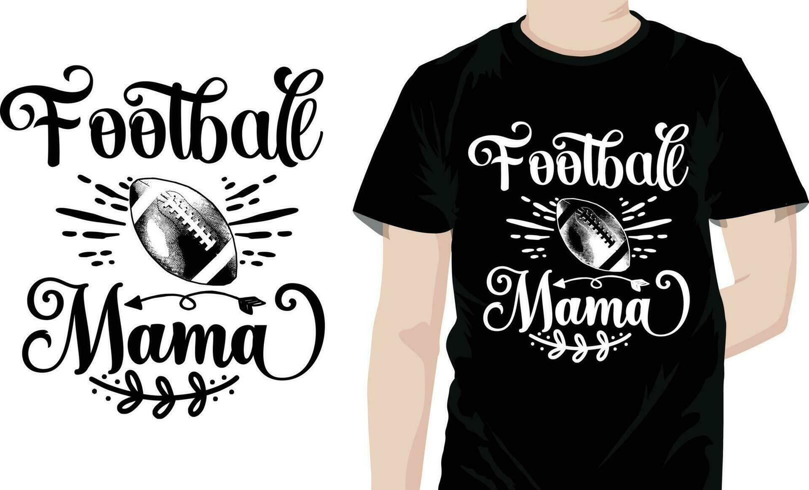 Fußball Mutter Mama Zitate Design kostenlos Design vektor