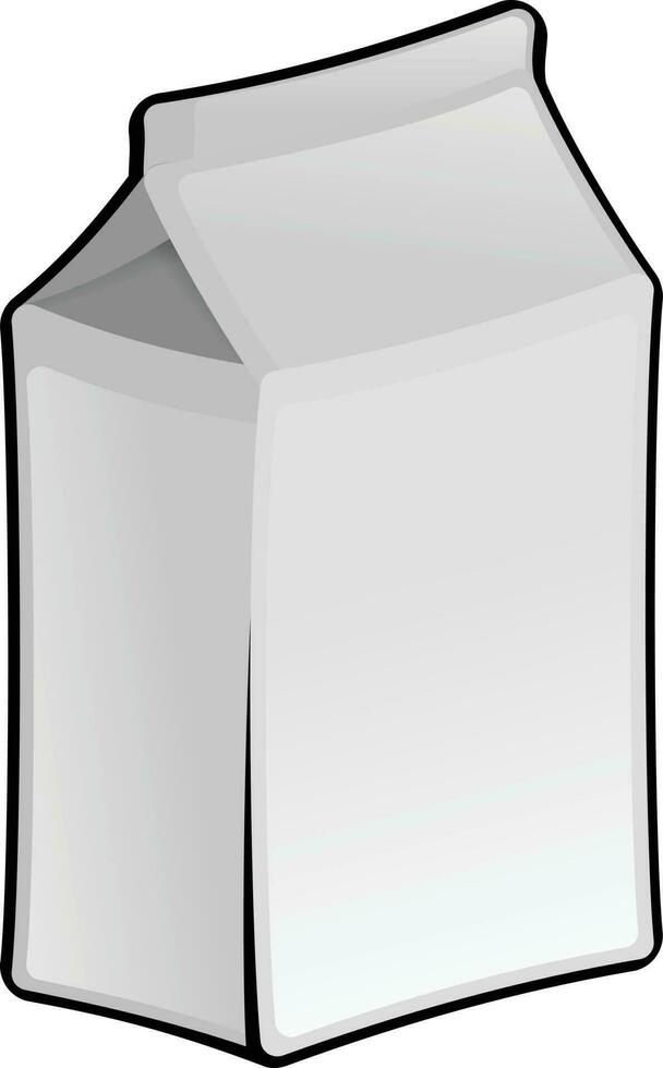 Milch Karton Illustration Vektor