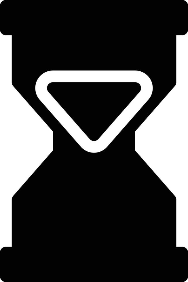 Sanduhr-Vektorillustration auf einem Hintergrund. Premium-Qualitätssymbole. Vektorsymbole für Konzept und Grafikdesign. vektor