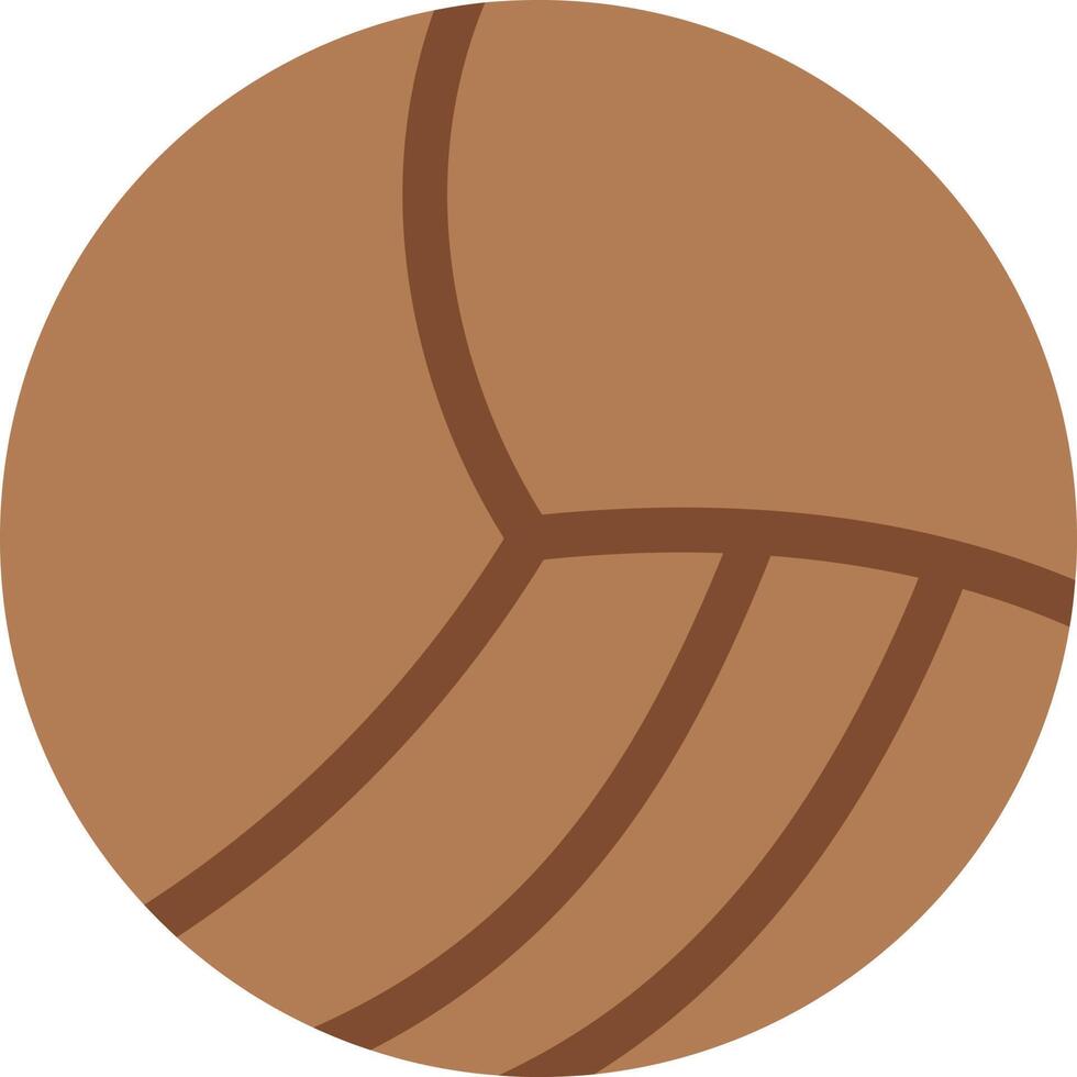 Volleyball-Vektorillustration auf einem Hintergrund. Premium-Qualitätssymbole. Vektorsymbole für Konzept und Grafikdesign. vektor