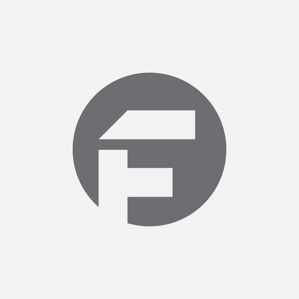 Buchstabe f Logo Icon Design Vorlage vektor
