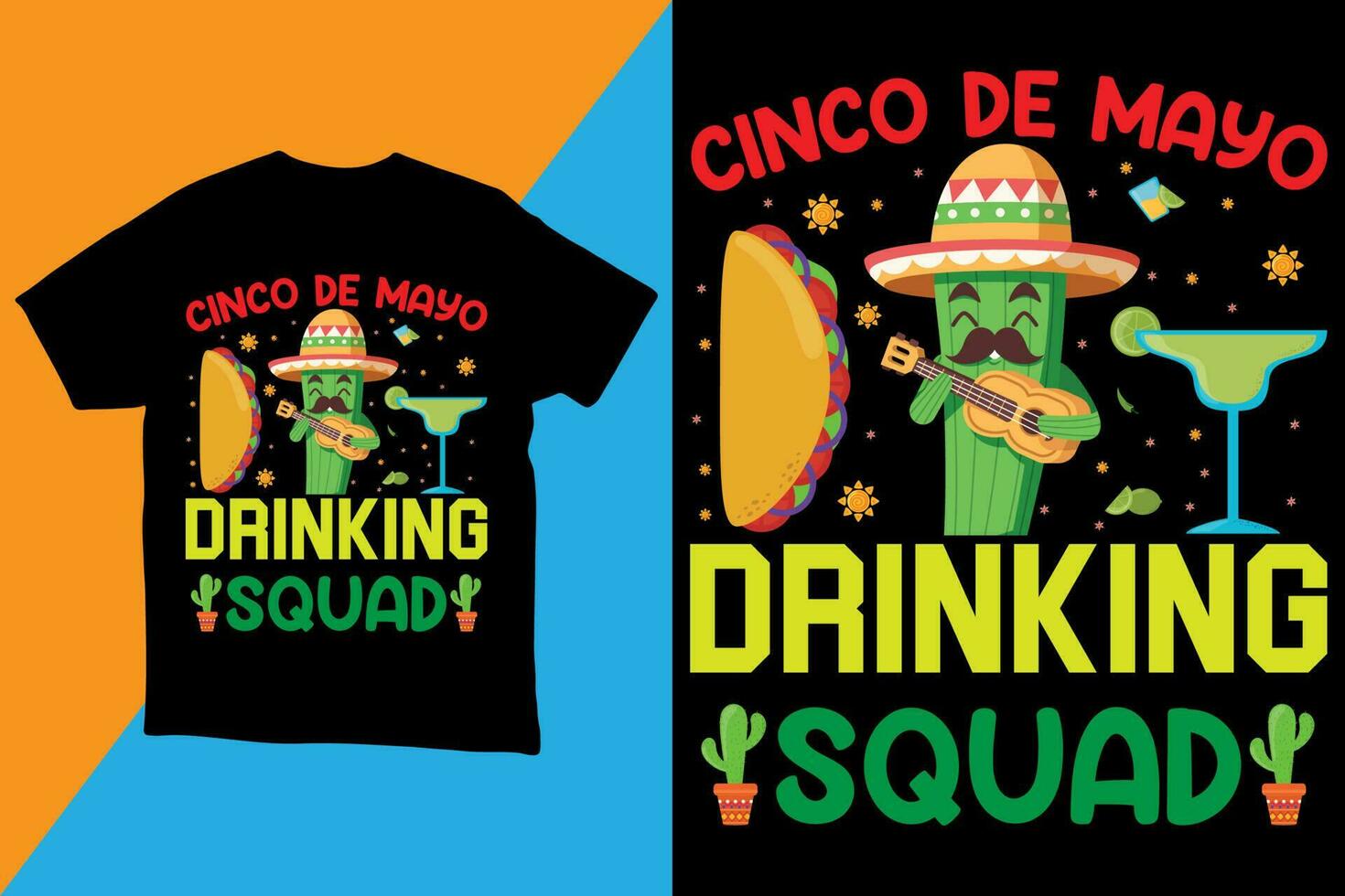 cinco de Mayo t Hemd Design Vektor zum drucken