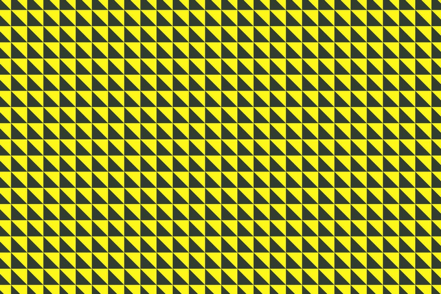 Gelb und schwarz zwei Hälften Platz Mosaik Muster. Vektor Illustration.