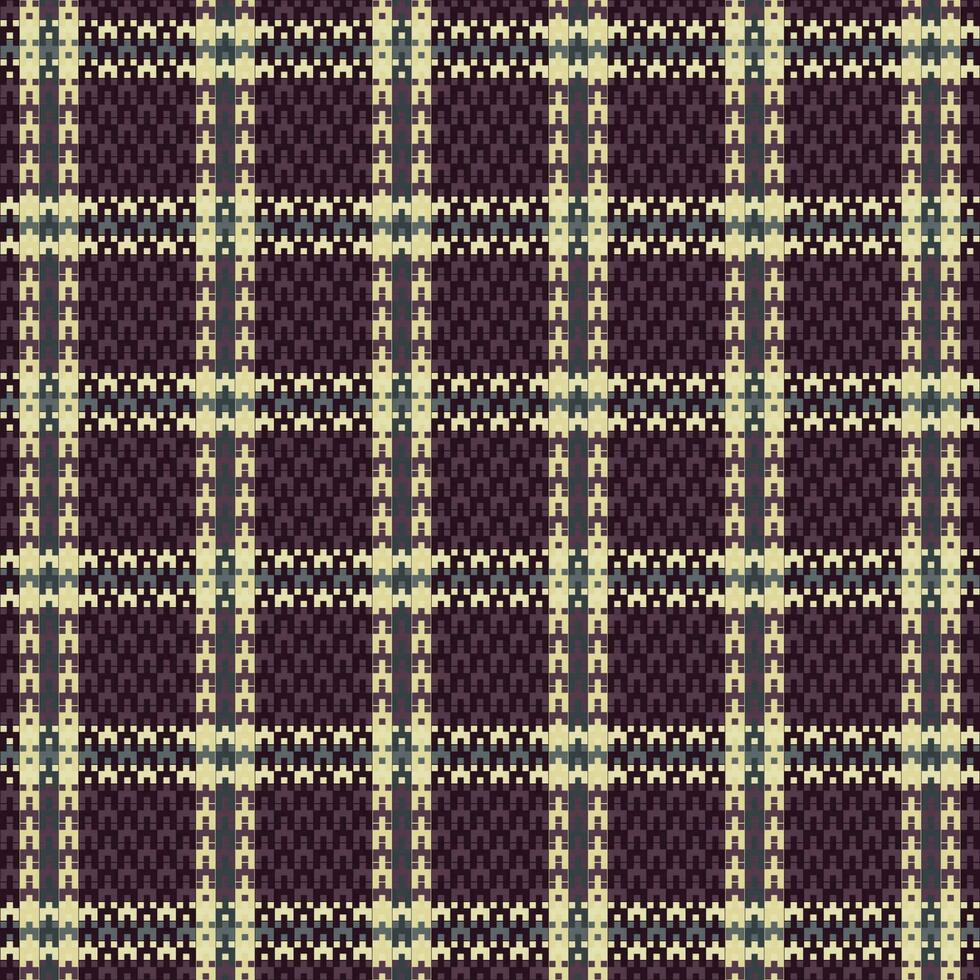 Tartan oder kariertes Halloween-Farbmuster. vektor