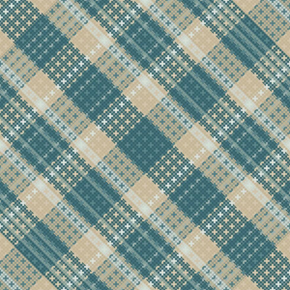 Tartan Plaid Muster. prüfen Plaid. vektor