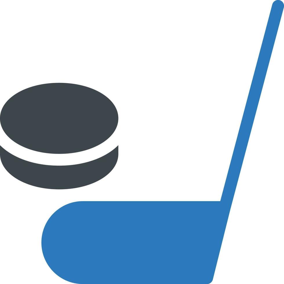 Eishockey-Vektorillustration auf einem Hintergrund. Premium-Qualitätssymbole. Vektorsymbole für Konzept und Grafikdesign. vektor