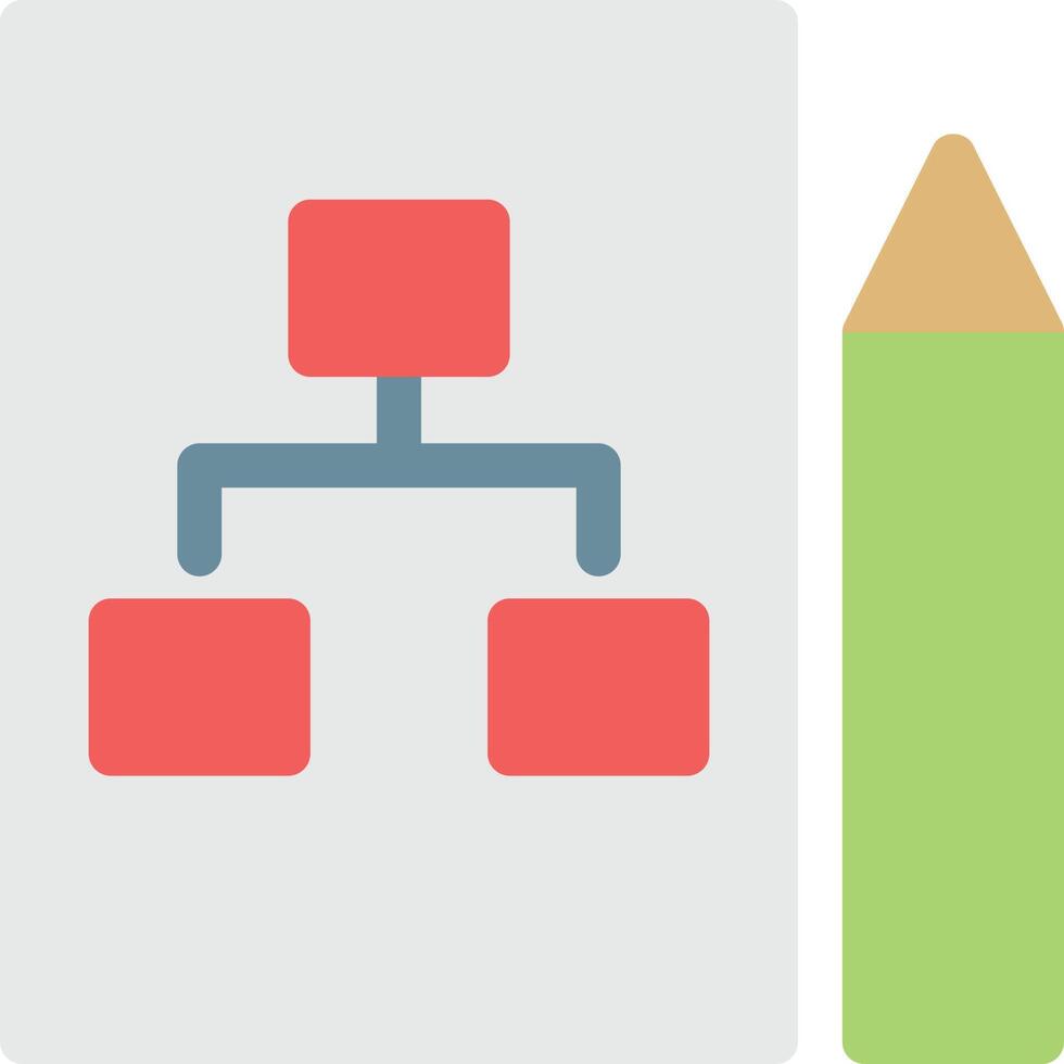 Flussdiagramm-Vektorillustration auf einem Hintergrund. Premium-Qualitätssymbole. Vektorsymbole für Konzept und Grafikdesign. vektor