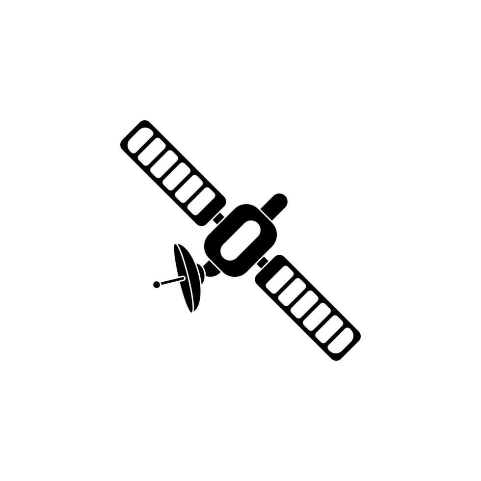 Satellit Vektor Symbol Illustration