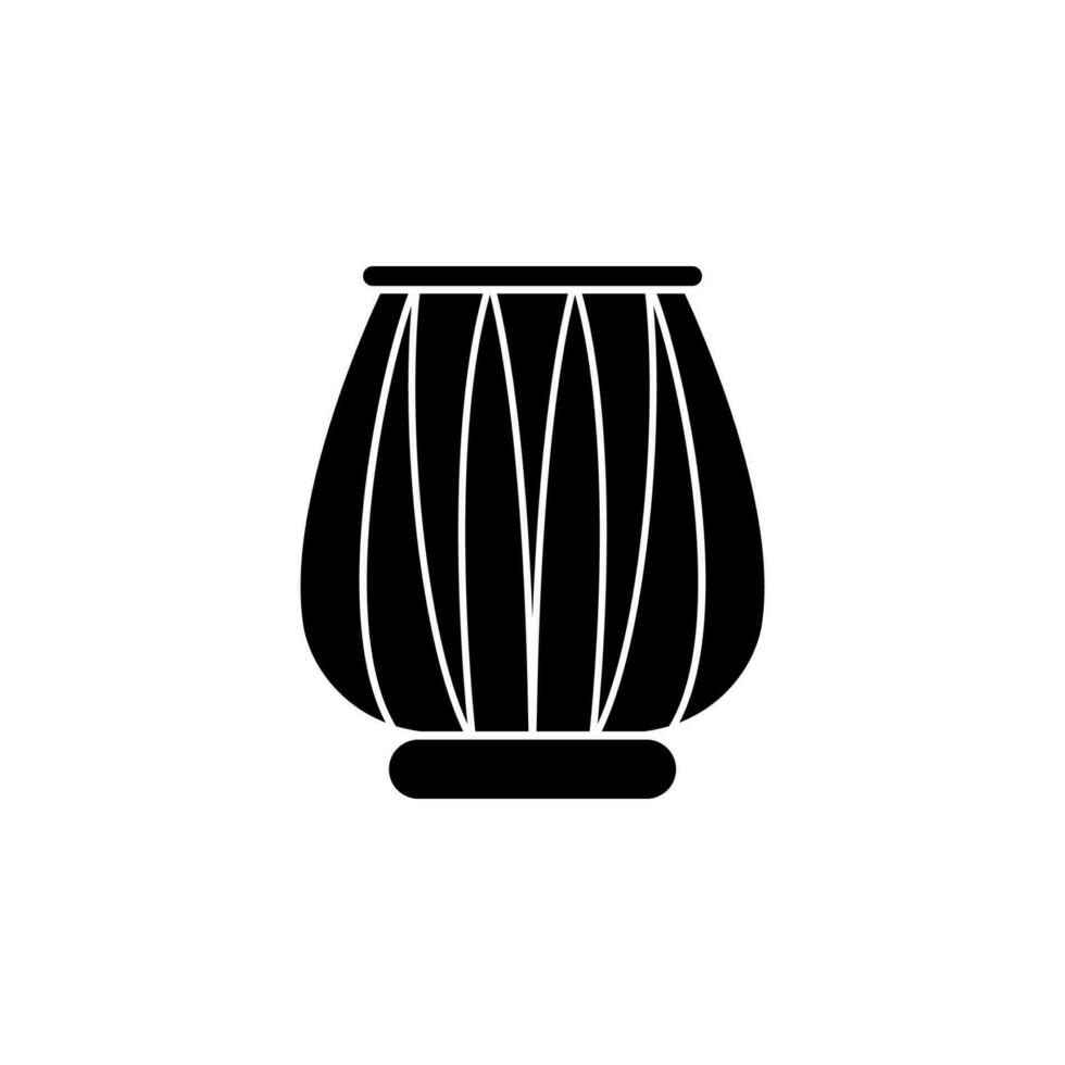 trumma vektor ikon illustration