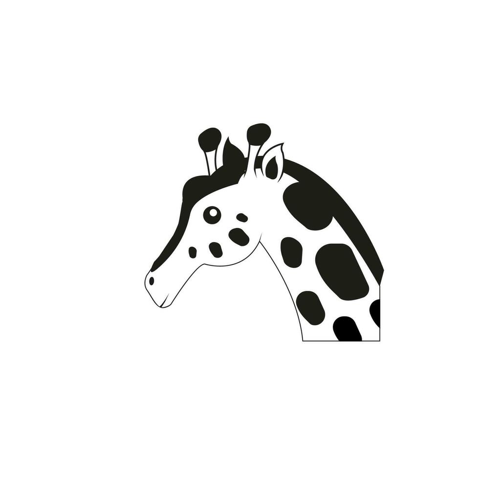 Giraffe Vektor Symbol Illustration