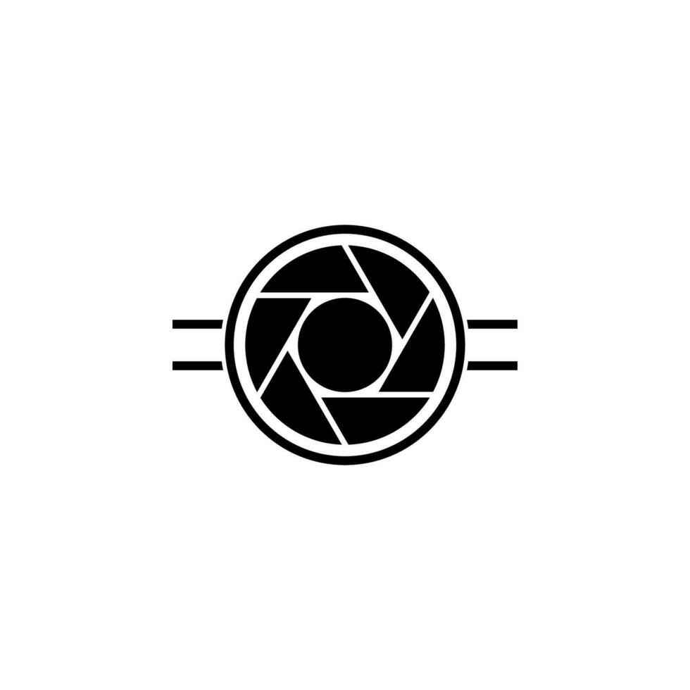 Kamera Fokus Vektor Symbol Illustration