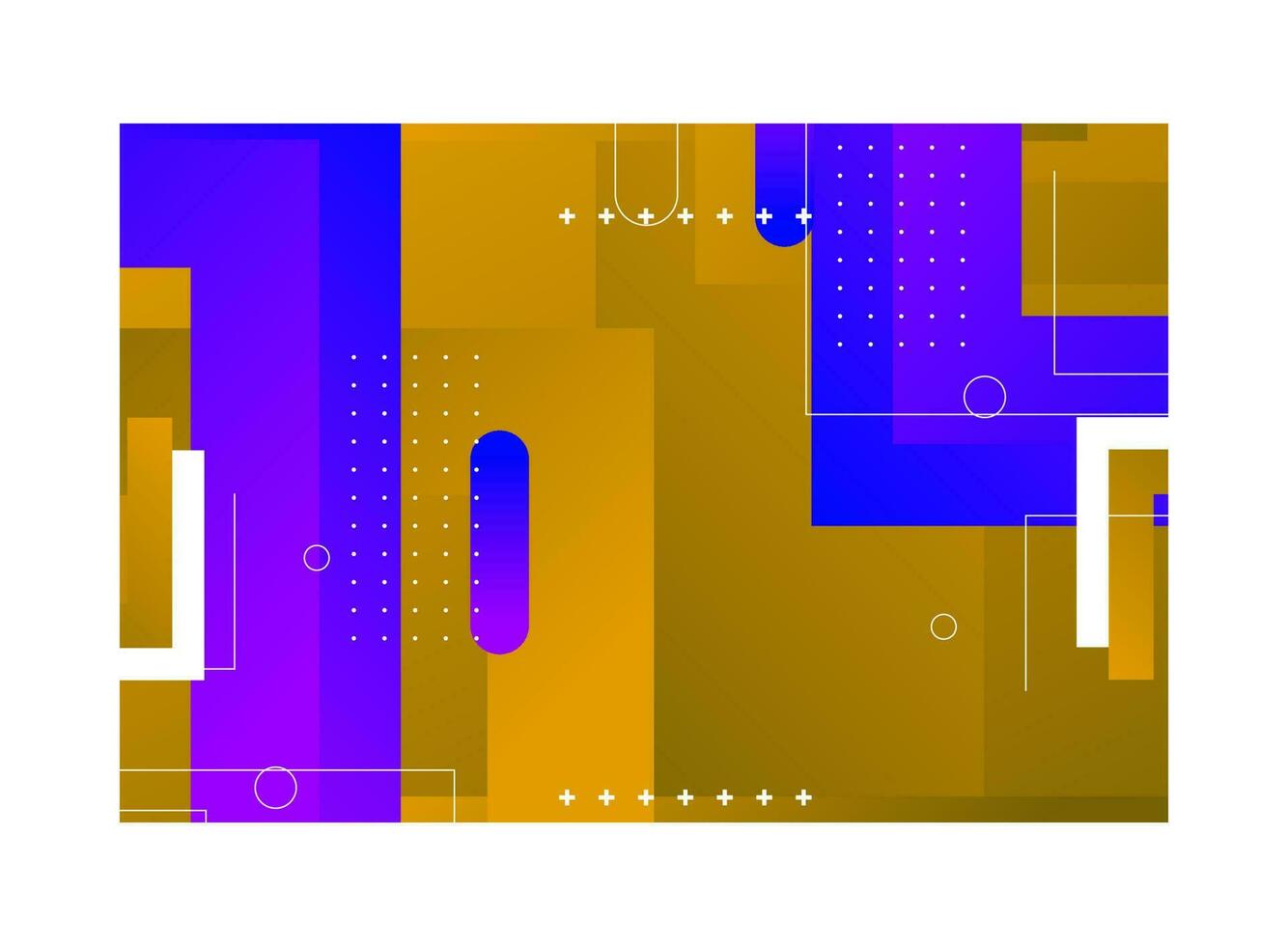 geometrisk bakgrund ljus färger och dynamisk form kompositioner. vektor illustrationer.