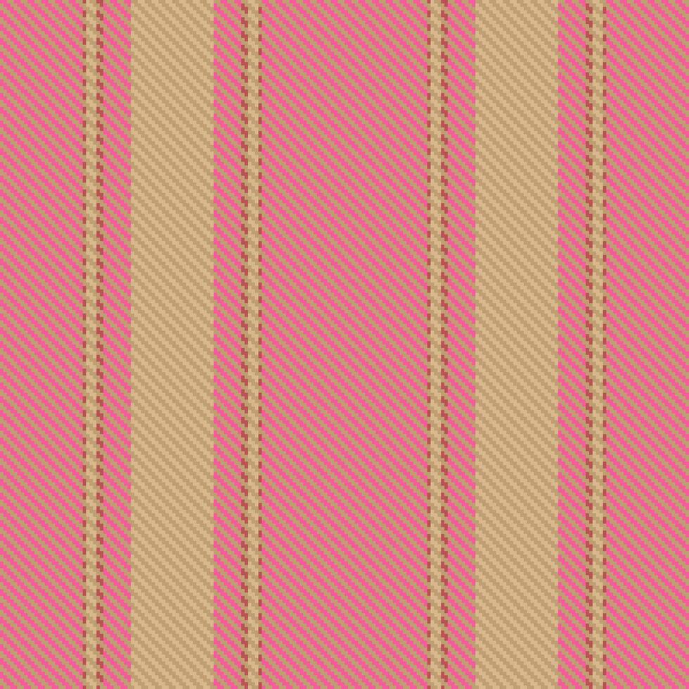 bakgrund textur textil. vertikal rand sömlös. rader tyg vektor mönster.