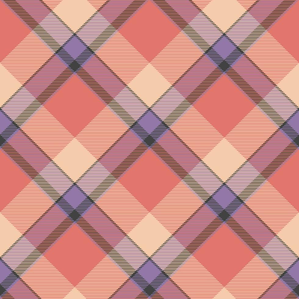 tartan skottland sömlös pläd mönster vektor. retro bakgrund tyg. årgång kolla upp Färg fyrkant geometrisk textur för textil- skriva ut, omslag papper, gåva kort, tapet design. vektor