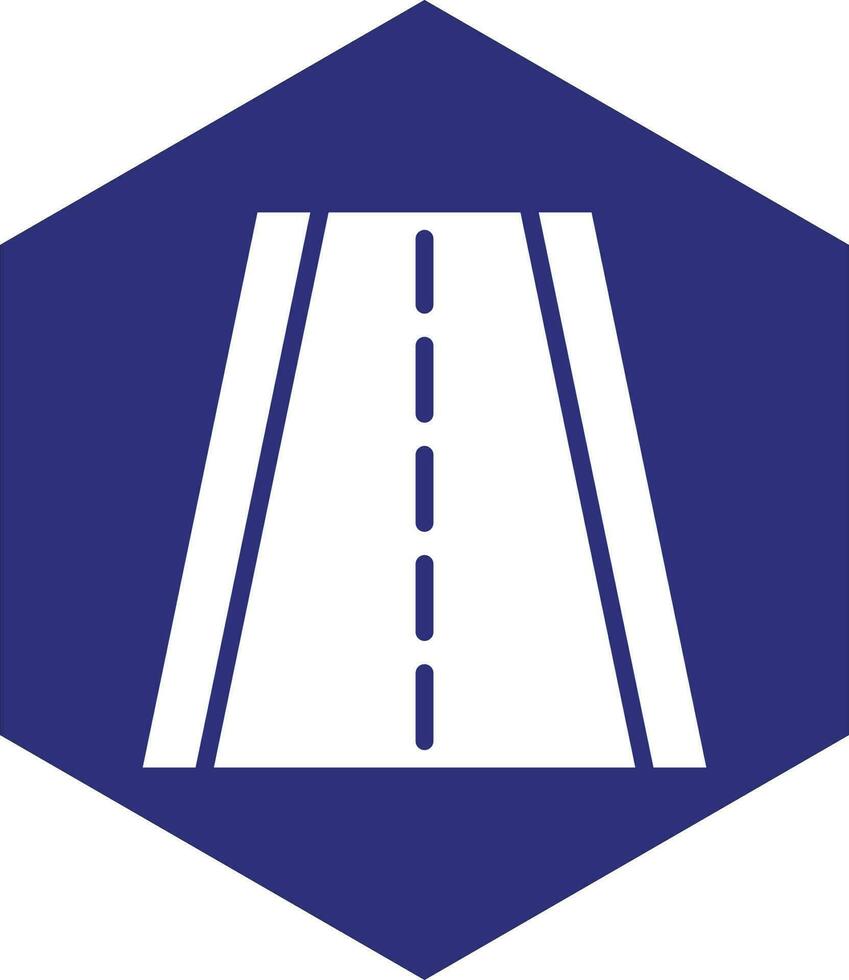 motorväg vektor ikon design