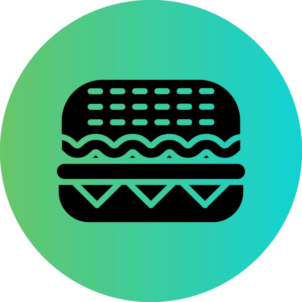 Sandwich-Vektor-Icon-Design vektor