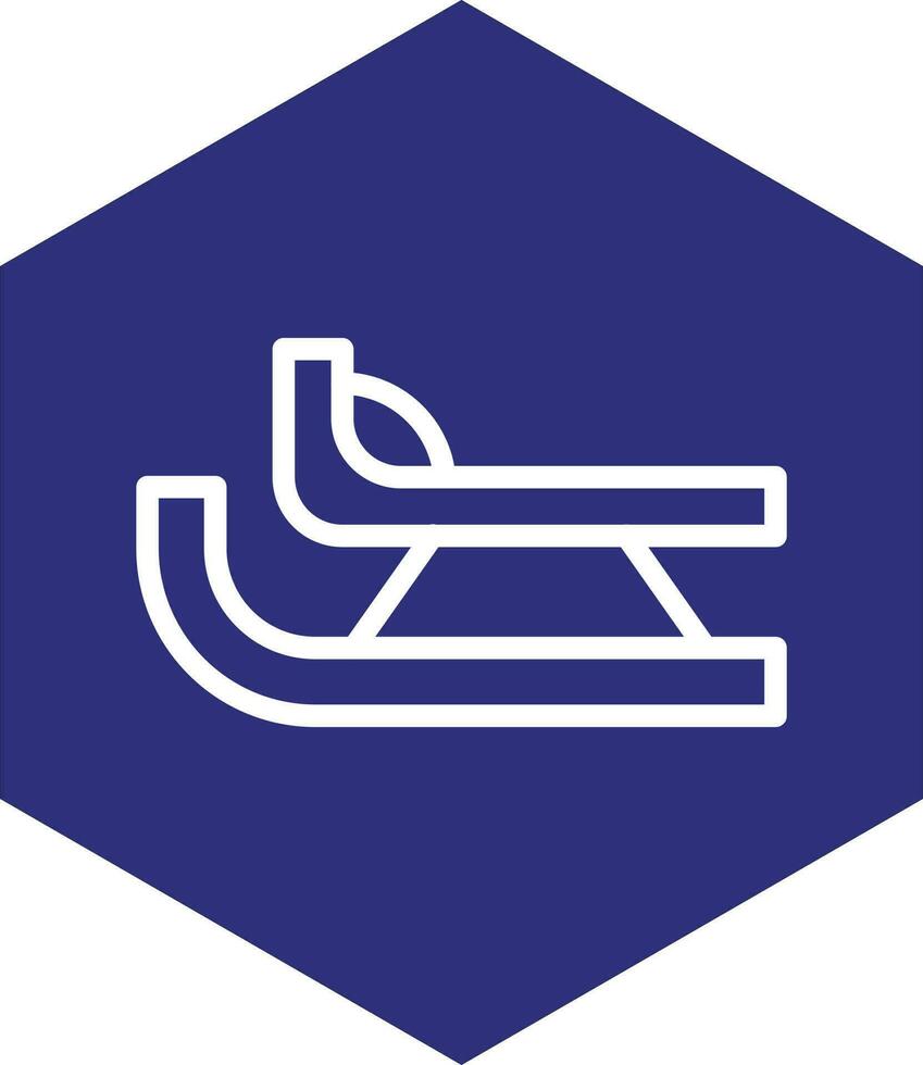 Schlitten Vektor Symbol Design