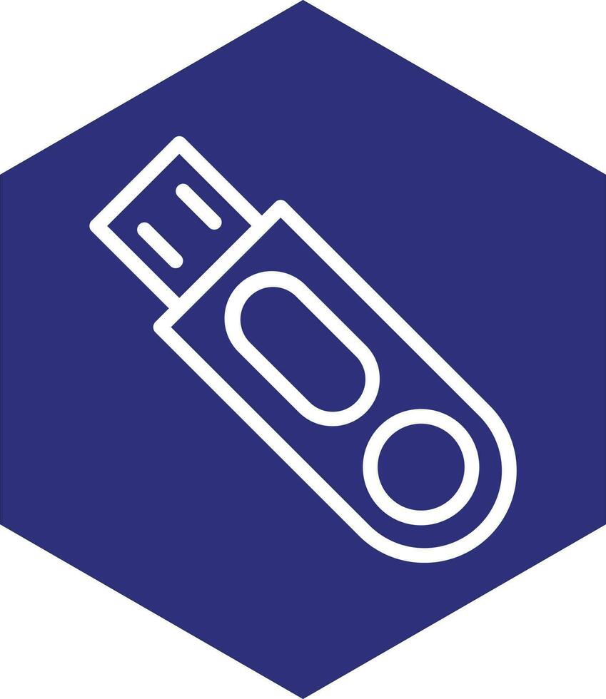 USB Fahrt Vektor Symbol Design