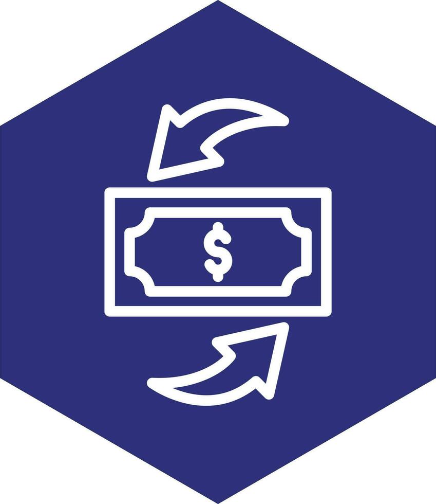 senden Geld Vektor Symbol Design