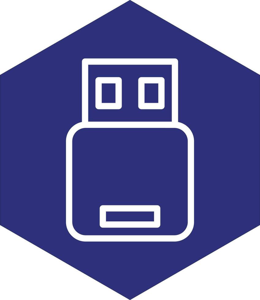 USB Stock Vektor Symbol Design