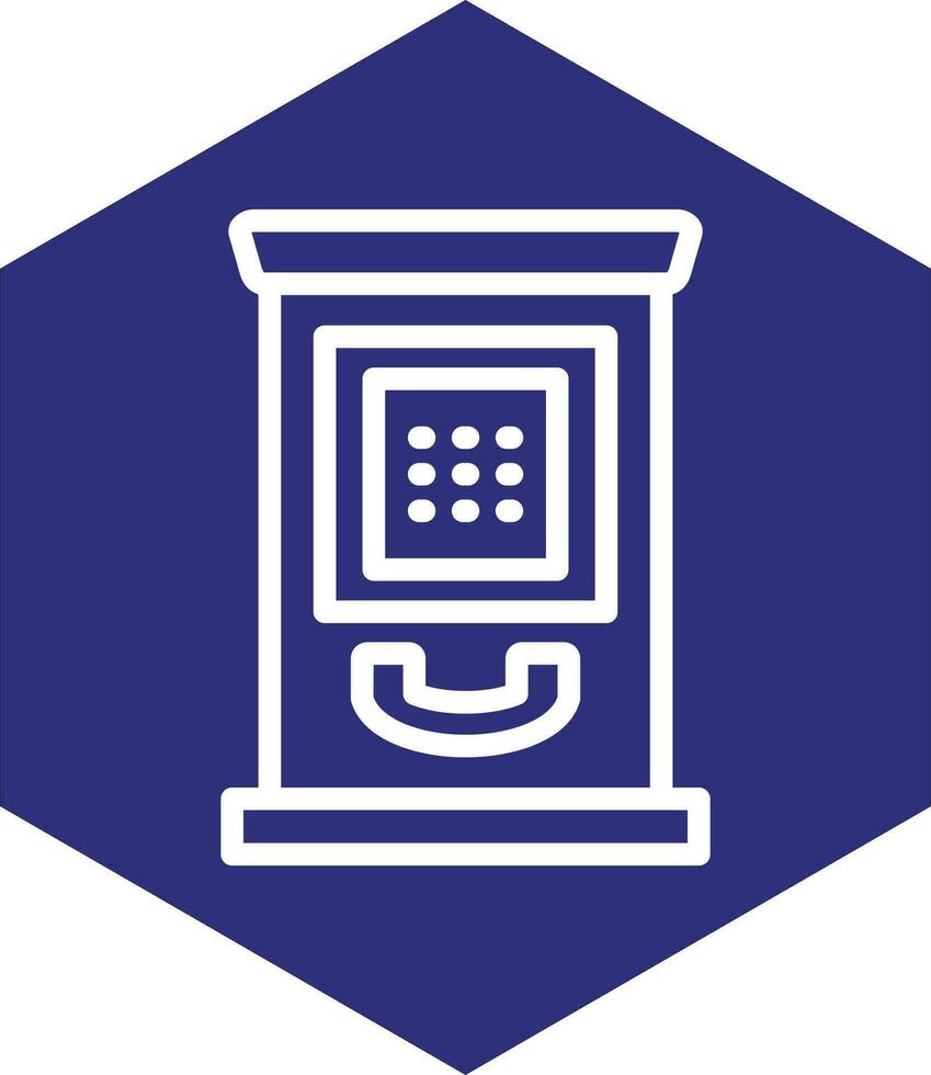 Telefon Stand Vektor Symbol Design