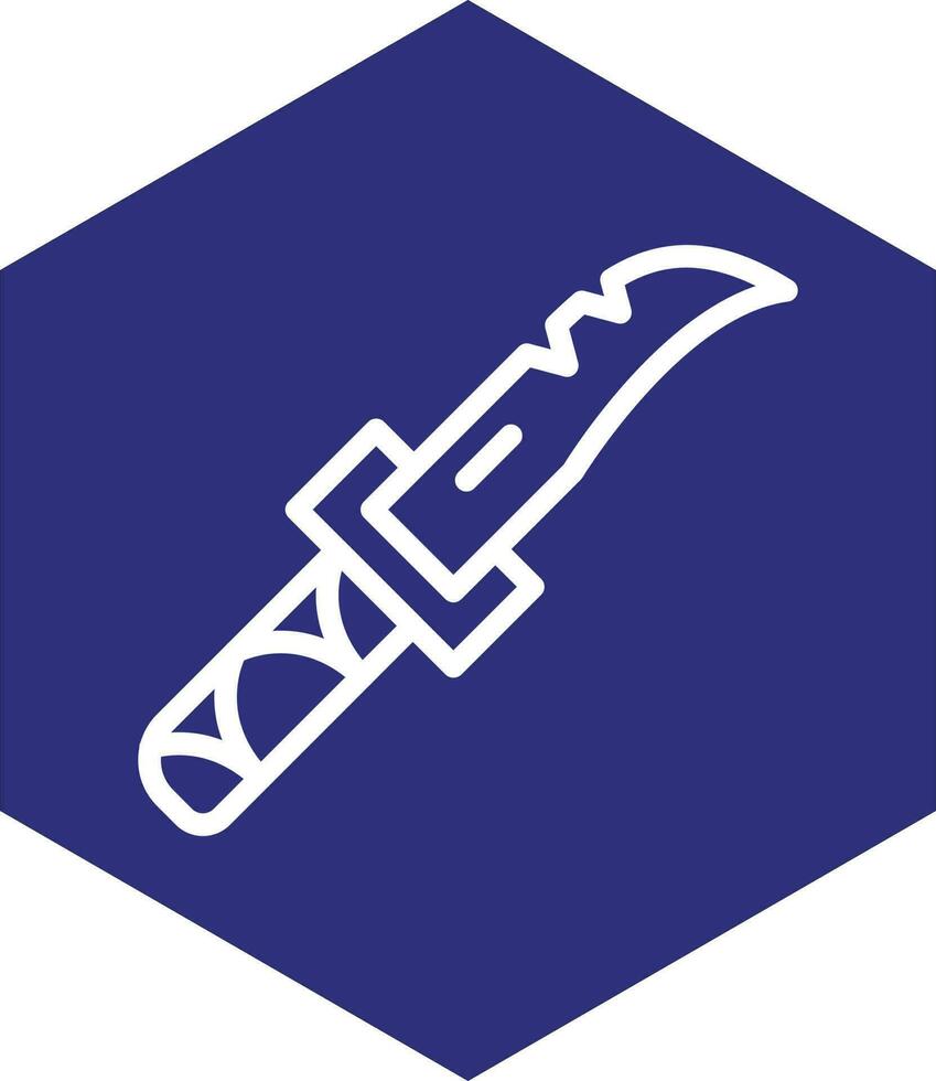 wild Messer Vektor Symbol Design