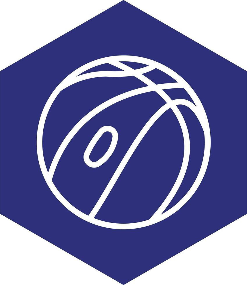 Basketball-Vektor-Icon-Design vektor