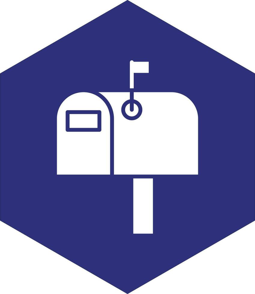 Briefkasten Vektor Symbol Design