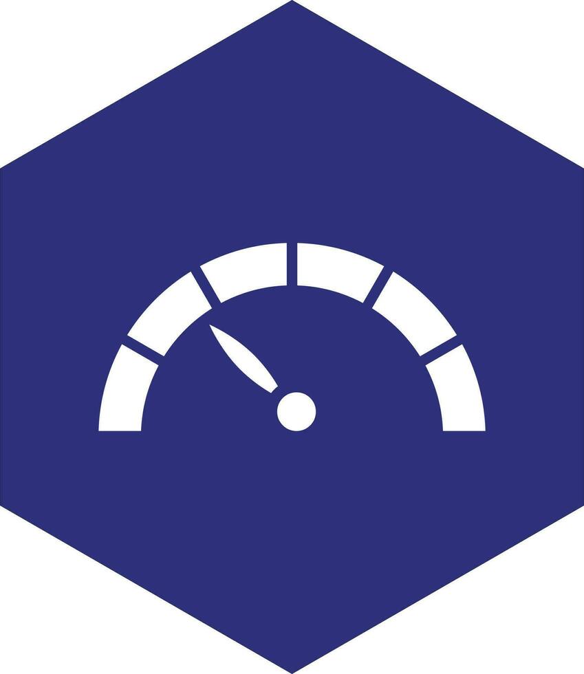 Tachometer-Vektor-Icon-Design vektor