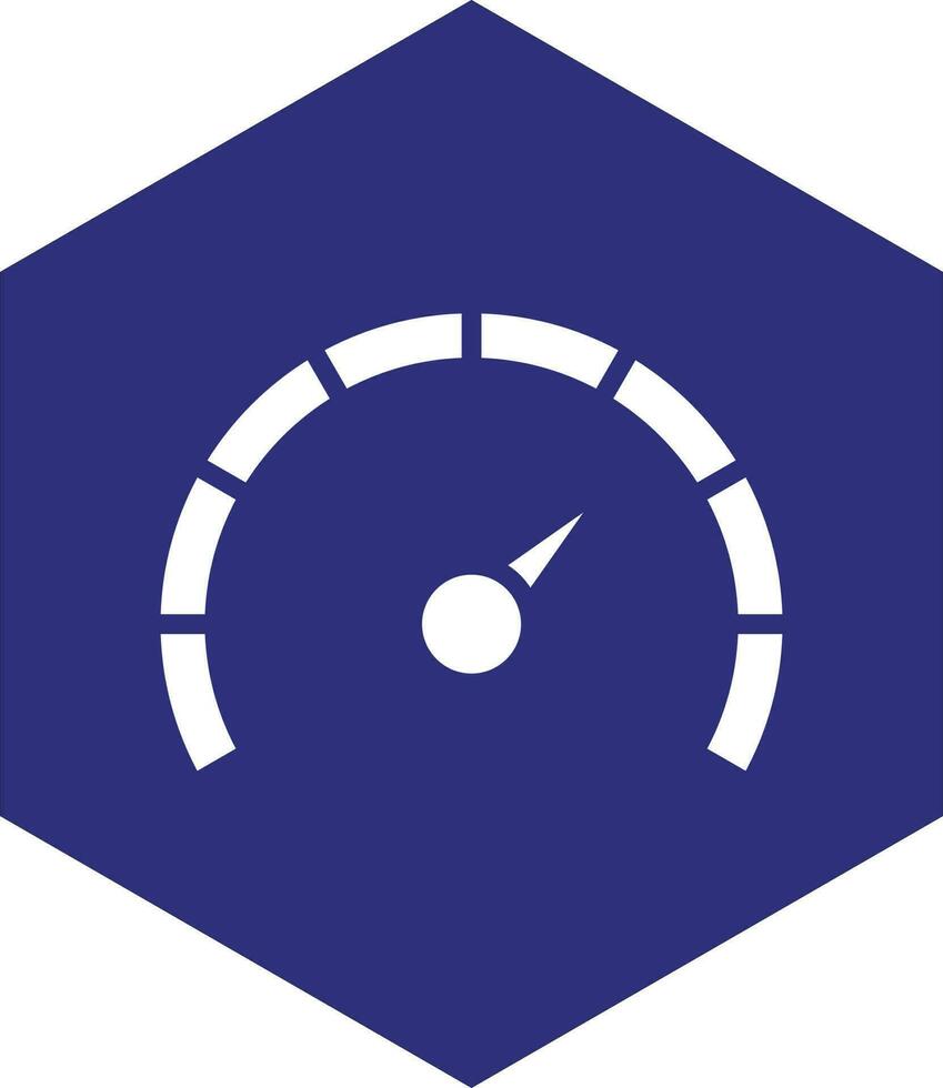 Geschwindigkeitsmesser Vektor Symbol Design